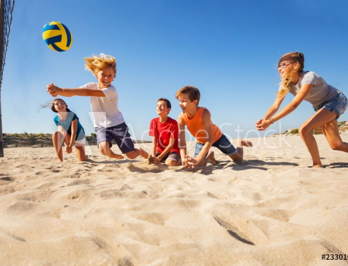 Projekt Beachvolleyballplatz